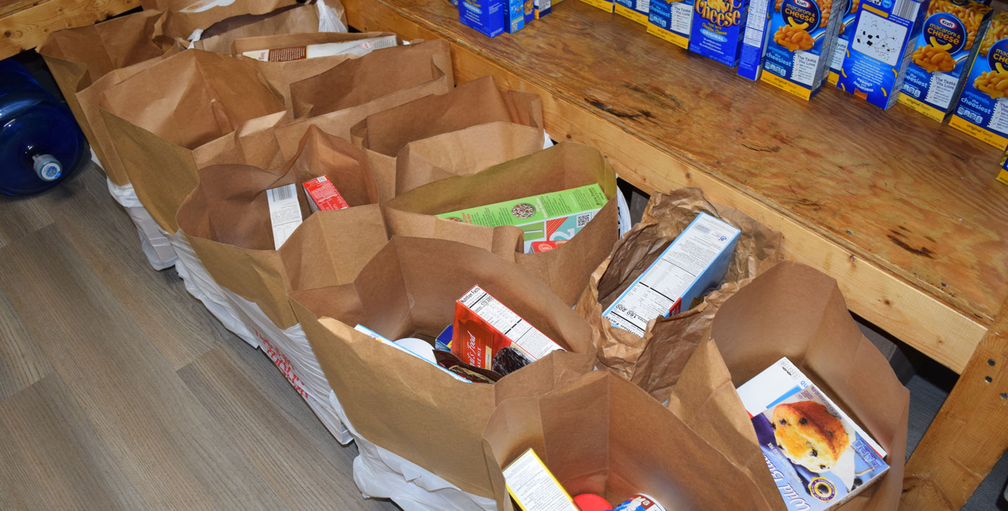 food groceries inbags